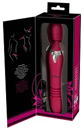 Вібратор Javida Warming Thrusting Vibe, 27 см (рожевий) - мініатюра 7