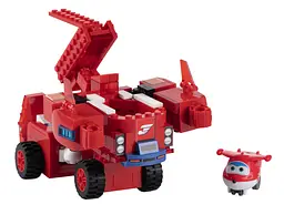 Конструктор-трансформер Small Blocks 2в1 Buildable Transforming Vehicle Джетт (Jett) Super Wings det0018330 - мініатюра 5