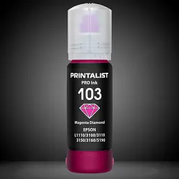 Чорнило PRINTALIST 103 для Epson L3100/3110/3150 70г Magenta водорозчинне (PL103M) - мініатюра 4
