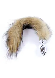 Анальна пробка - Fox Tail Brown XL - мініатюра 5