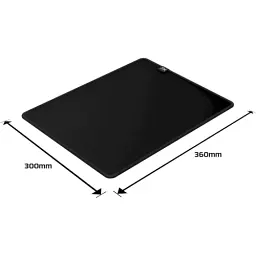 Килимок HyperX Pulsefire Mat M, Black (4Z7X3AA), 360x300x3мм, гума, тканина - мініатюра 3