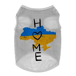 Майка для собак WAUDOG Clothes малюнок Будинок сітка S B 30-33 см C 18-21 см (4823089349312) - мініатюра 2
