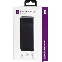 Зовнішній акумулятор 2E PB2004 20000mah 681920366300 - мініатюра 3