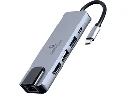 Мультипортовий адаптер Cablexpert A-CM-COMBO5-04
