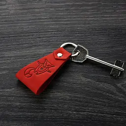 Шкіряний брелок Лисичка - мініатюра 6