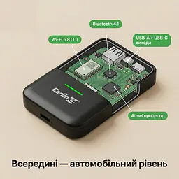 Адаптер CarlinKit CCPA Plus — додає CarPlay та Android Auto на будь-яку Android-магнітолу - мініатюра 5