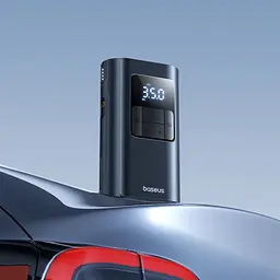 Компресор автомобільний акумуляторний насос Baseus PrimeTrip VA1 82W (C0119501) Super Mini Wireless Inflator 19-Cylinder - мініатюра 10