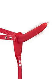 Страпон на ремені з вібрацієюFetish Tentation Vibrating Strap-On, 15 см