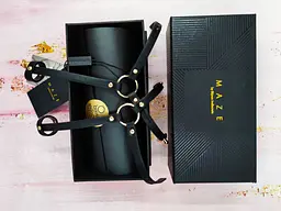 Прикраса на руку Bijoux Indiscrets Maze Simple Hand Piece Black (чорний) - мініатюра 8