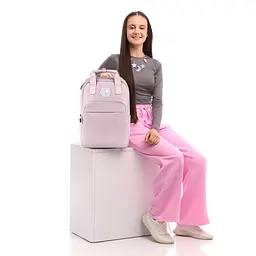 Рюкзак GoPack Teens 122M-4 Рожевий (GO26-122M-4) - мініатюра 22