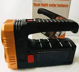 Акумуляторний ліхтар прожектор Hotter Mouse 7702-B із сонячною панеллю - мініатюра 3