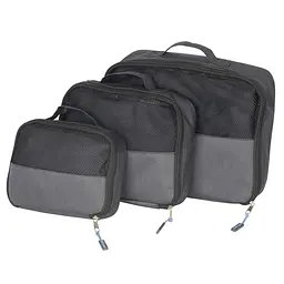 Косметичка-органайзер 3шт Bo-Camp Travel Pack Cube Anthracite (7504370)