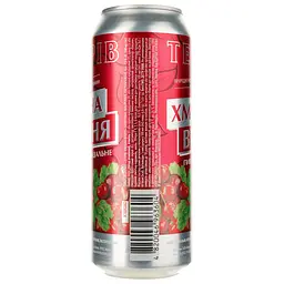 Пиво Перша приватна броварня Тетерів Хмільна вишня, 8%, з/б, 0,5 л (803780) - мініатюра 2