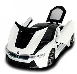 Машинка Rastar BMW I8 1:24 метал білий 56500 - мініатюра 3