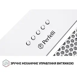 Витяжка вбудована Perfelli BI 5453 WH 850 LED Strip - мініатюра 7