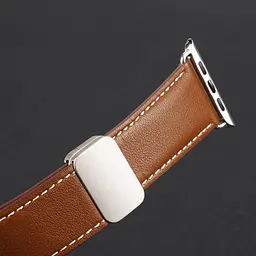 Ремінець Dux Ducis Genuine Leather для Apple Watch 42(ser.1-3)/44/45/46/49mm Brown - мініатюра 4
