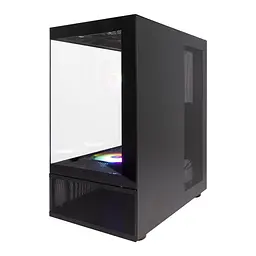 Корпус 1stPlayer Mi7-A-BK-2F7R-1F7 Black без БП (Mi7-A-BK-2F7R-1F7) - мініатюра 4