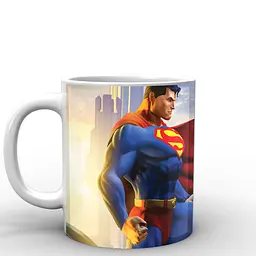 Кухоль GeekLand Супермен Superman Superman City SP.02.005 330 мл білий - мініатюра 2