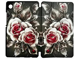 Чохол BeCover Smart Case для Samsung Galaxy Tab A11 SM-X133/SM-X135 8.7" Black Rose (713983)