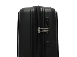Валіза середня M поліпропілен Airtex 223 68×48×26см 68л Чорний - мініатюра 5
