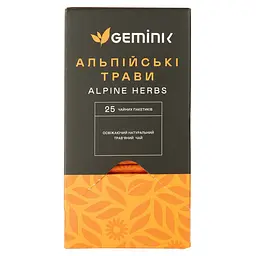 Чай травяной Gemini Альпийские травы 50 г (25 шт. х 2 г)