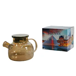 Заварник Vittora Louvre стеклянный 1000 мл (VT-5506-1000) - миниатюра 2