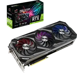 Відеокарта GeForce RTX 3070 Ti 8GB Asus ROG Strix Gaming OC (ROG-STRIX-RTX3070TI-O8G-GAMING) Б/В