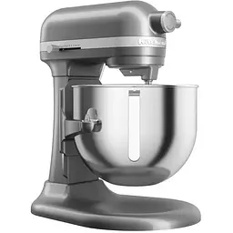Планетарний міксер KitchenAid Heavy Duty з підйомною чашею 6.6 л сріблястий (5KSM70JPXECU) - мініатюра 2