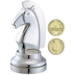 Головоломка Cast Puzzle Cast Chess Knight silver Шахматная лошадь 473683
