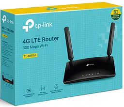 Маршрутизатор TL-MR150 N300, 4G/LTE, 3xFE LAN, 1xFE WAN TP-Link teh0017174 - мініатюра 4