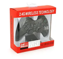 Геймпад бездротовий джойстик Voltronic HJ041B PC/PS3/Android/Android TV Black - мініатюра 6