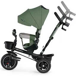 Трехколесный велосипед Kinderkraft Spinstep Pastel Green зелений (KRSPST00GRE0000) - мініатюра 10