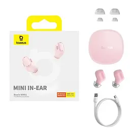 Навушники Baseus Bowie WM01 True Wireless Earphones розовий NGTW370004 - мініатюра 7