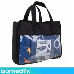 Дитяча обтяжена ковдра Isomedix 26897, 4 кг, 150 × 100 см, сенсорна, з космічним принтом - мініатюра 9