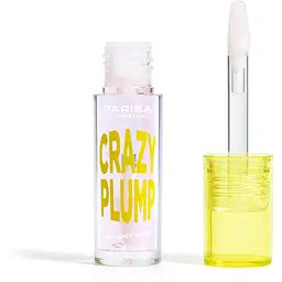 Блиск- плампер для губ Parisa Lipgloss Crazy Plump відтінок №101 Clear plump  - мініатюра 4