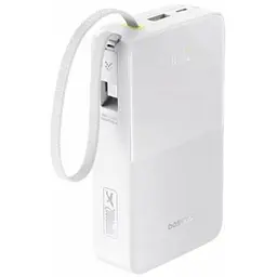Батарея Baseus EnerFill FC51 Bipow2 Pro Digital Display 20000mAh 22.5W White (E0027700) - мініатюра 2