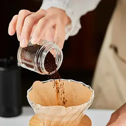 Ручна кавомолка Circle Joy Coffee Grinder CJ-SMDJ01 White [129240] - мініатюра 5
