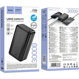 Зовнішній акумулятор Hoco J165B Balance 30000mAh 10W Black [156646] - мініатюра 5