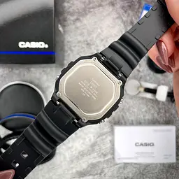 Чоловічий годинник Casio W-218H-1B Чорний ( AT1141-0123 ) - мініатюра 5