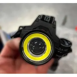 Ліхтар налобний Headlight Police BL-C861 акумуляторний для риболовлі T6+COB 2х18650 - мініатюра 2