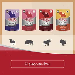Вологий корм для собак Morando Migliorcane Unico паштет з індички (4 шт. х 100 г) - мініатюра 5