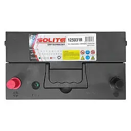 Акумулятор Solite 6СТ-95Ah 125D31R ASIA (+/-) 780CCA 305 x 173 x 225 мм - мініатюра 4