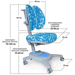 Дитяче крісло Mealux Onyx Duo ABK (Y-115 ABK) - мініатюра 2