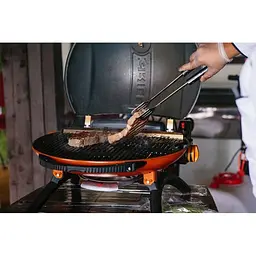Портативний газовий гриль O-Grill 500 переносний, помаранчевий + шланг у подарунок! - мініатюра 15