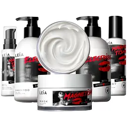 Набір LEIA Full Hair Care для сухого та пошкодженого волосся шампунь 300 мл + кондиціонер 300 мл + маска 200 мл + термозахист 150 мл + олія 70 мл (65103)