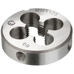 Плашка ручна кругла метрична Intertool M12 х 1.25