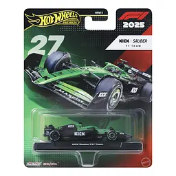 Колекційний болід Hot Wheels Sauber Nico Hulkenberg #27 Formula 1 - мініатюра 6