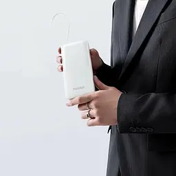 УМБ Baseus Bipow 2 20000mAh QC+PD 20W White (P10077101213-01) - мініатюра 3