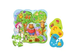 Пазли VLADI TOYS "2 in 1. Magic forest" RK1140-01 - мініатюра 6