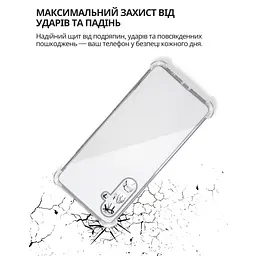 Чохол до мобільного телефона BeCover Anti-Shock Samsung Galaxy A37 5G SM-A376 прозорий (714865) - мініатюра 5